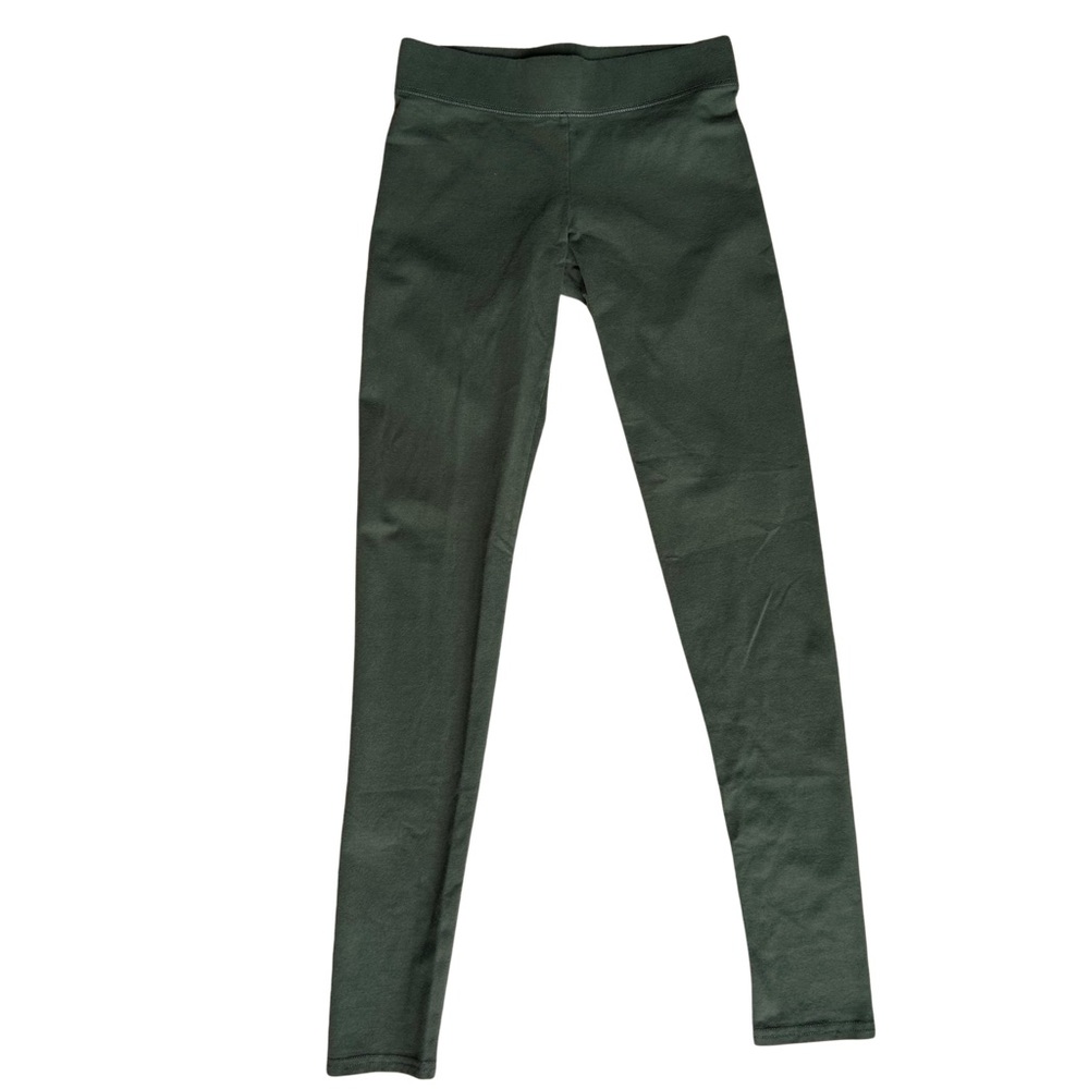 Aerie Green Long Cotton Leggings